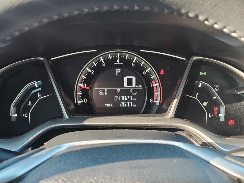 honda civic 2.0 16v flexone ex 4p cvt flex automatico 20218