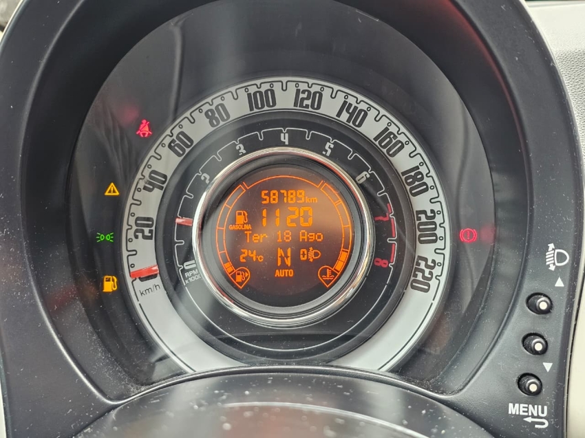 fiat 500 1.4 cult 8v flex 2p automatizado 3p automatico 20158
