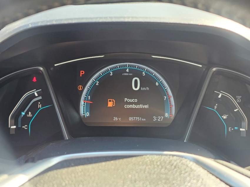 honda civic 2.0 16v flexone exl 4p cvt flex automatico 20218