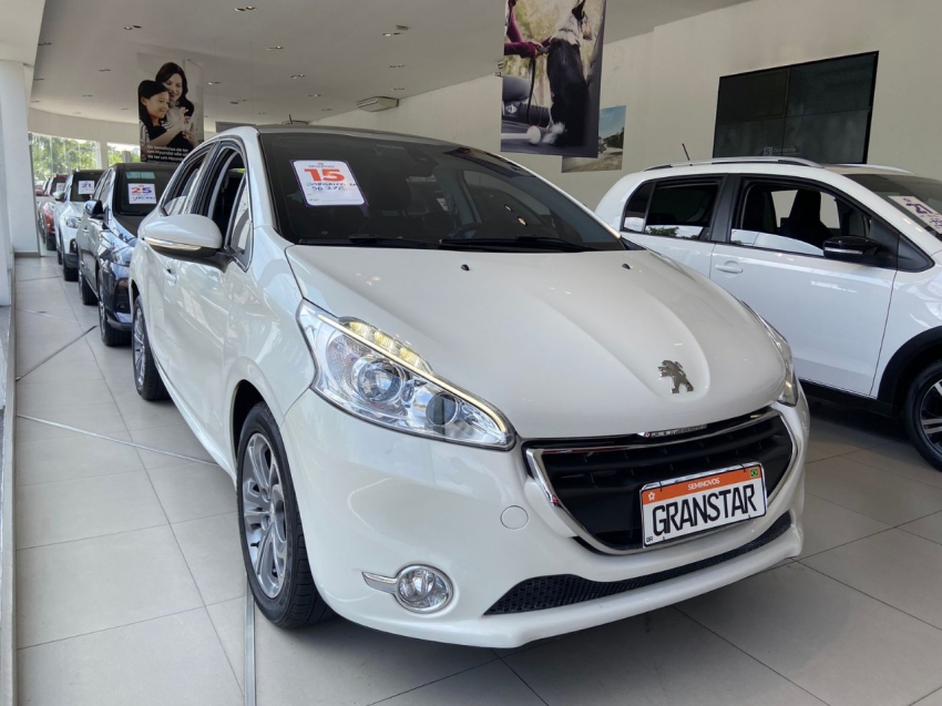 peugeot 208 1.6 griffe 16v flex 4p automatico 2015
