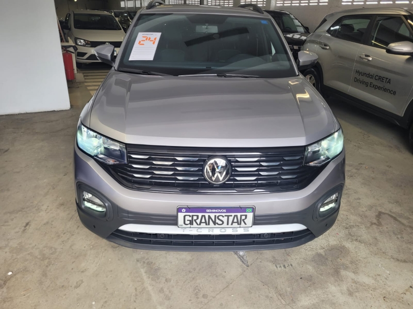 volkswagen t-cross 1.0 200 tsi total flex comfortline automatico 4p 2024
