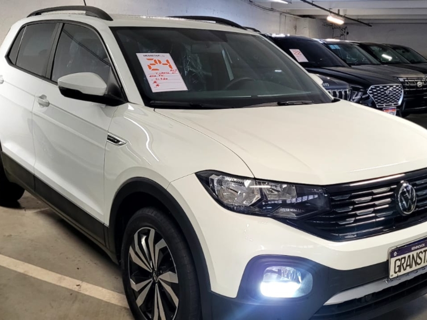volkswagen t-cross 1.0 200 tsi total flex comfortline automatico 4p 20241