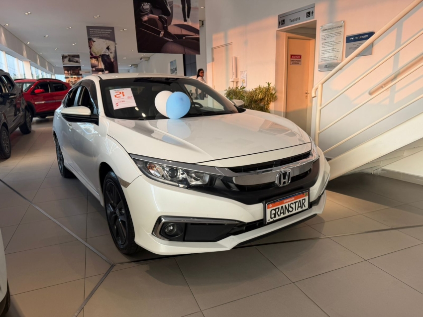 honda civic 2.0 16v flexone ex 4p cvt flex automatico 20213
