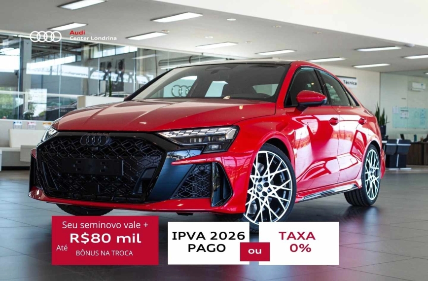 audi rs3 2.5 tfsi gasolina sedan quattro s-tronic 4.0 5p automatico 20260