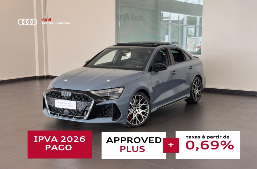 audi rs3 2.5 tfsi gasolina sedan quattro s-tronic 2.0 4p automatico 2026