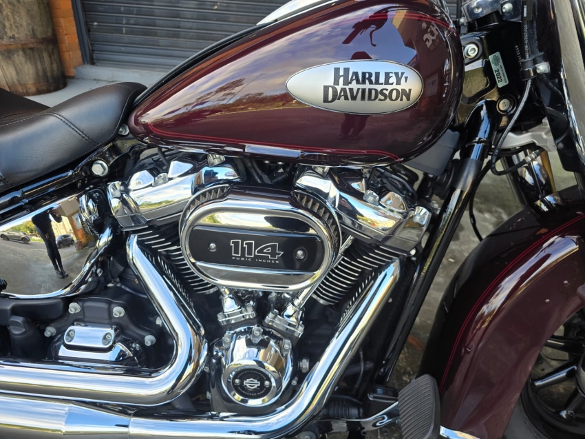 harley davidson heritage . 1868 gasolina 20222