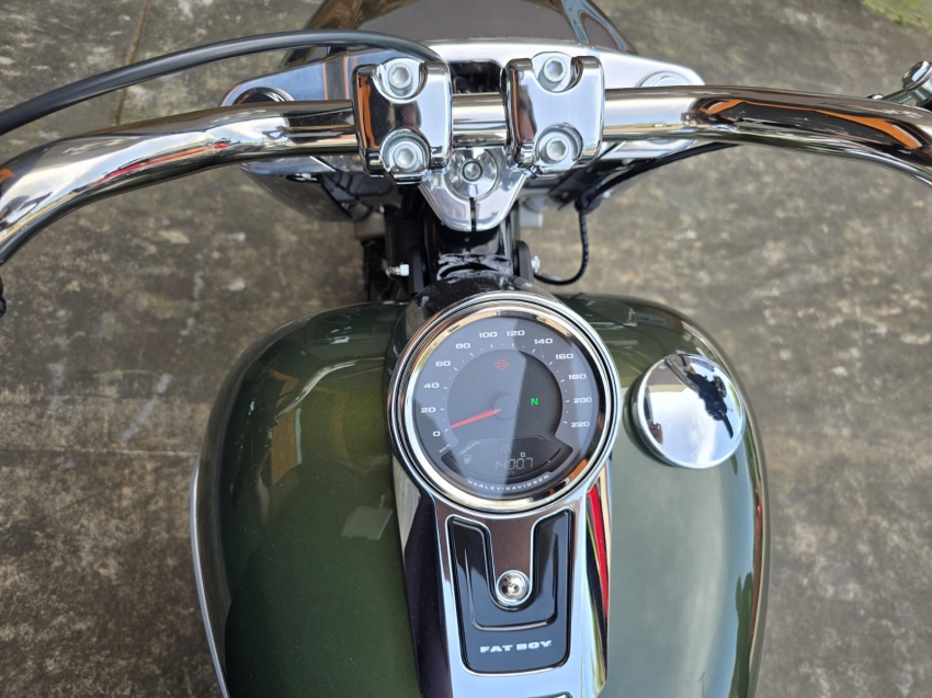 harley davidson fat boy . 1923 gasolina manual 20255