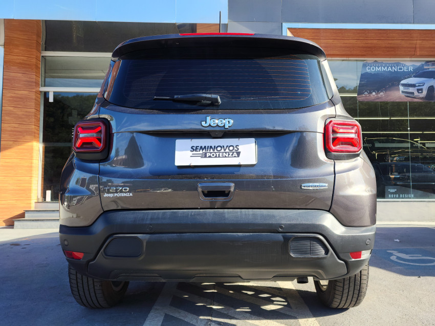 jeep renegade 1.3 t270 turbo flex longitude at6 24/25 seminovo3