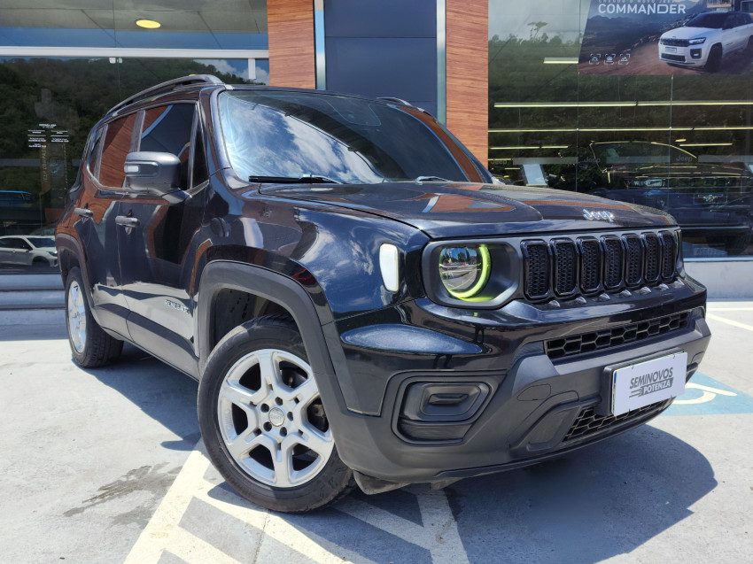 jeep renegade 1.3 t270 turbo flex sport at6 22/22 seminovo