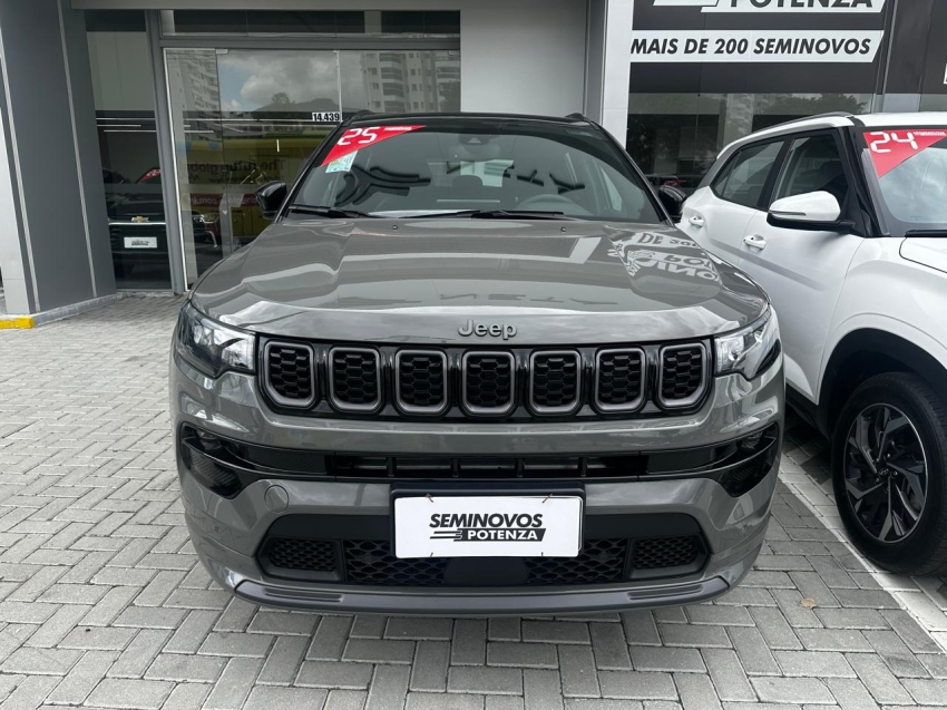 jeep compass 1.3 t270 turbo flex s at6 24/25 seminovo1