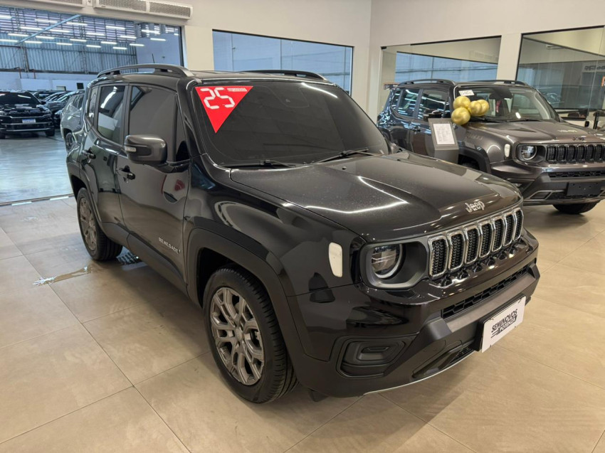 jeep renegade 1.3 t270 turbo flex longitude at6 24/25 seminovo