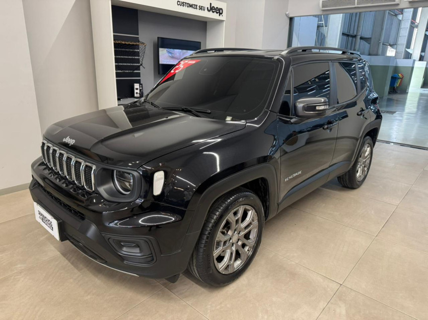 jeep renegade 1.3 t270 turbo flex longitude at6 24/25 seminovo1