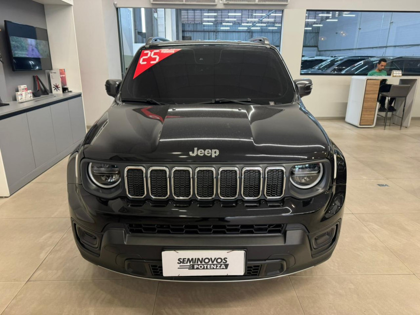 jeep renegade 1.3 t270 turbo flex longitude at6 24/25 seminovo2