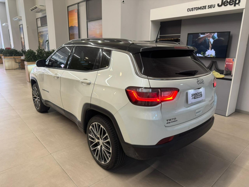 jeep compass 1.3 t270 turbo flex limited at6 22/23 seminovo3