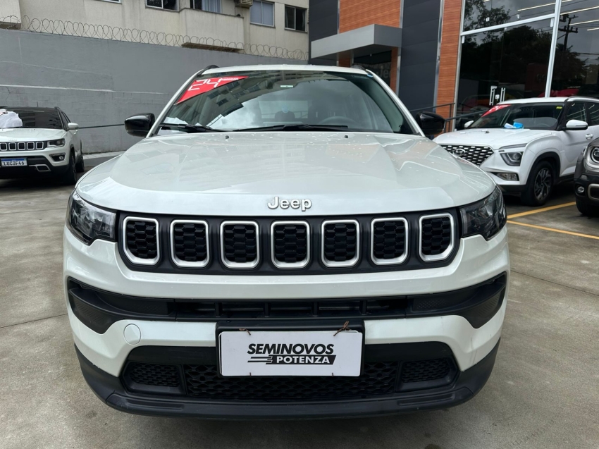 jeep compass 1.3 t270 turbo flex sport at6 24/25 seminovo2