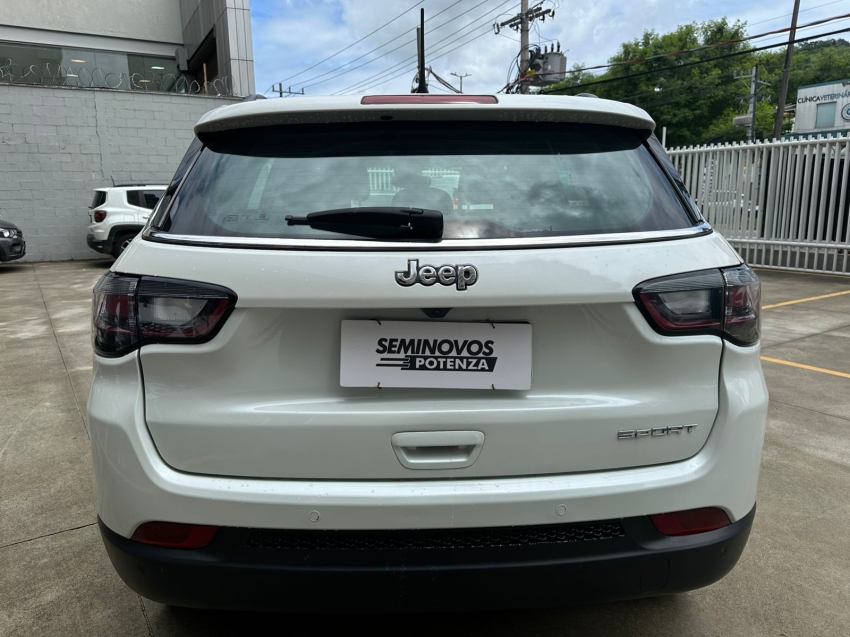 jeep compass 1.3 t270 turbo flex sport at6 24/25 seminovo6