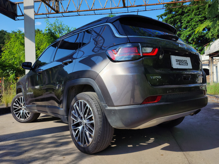 jeep compass 1.3 t270 turbo flex limited at6 23/23 seminovo3