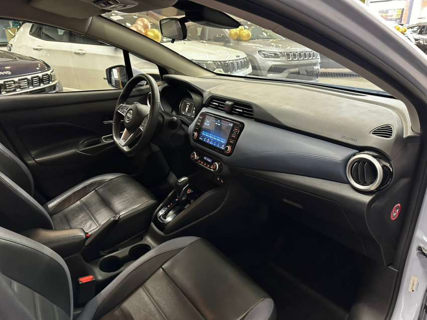 nissan versa 1.6 16v flex exclusive xtronic 23/24 seminovo9