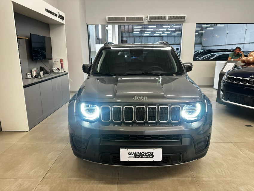 jeep renegade 1.3 t270 turbo flex longitude at6 24/24 seminovo1