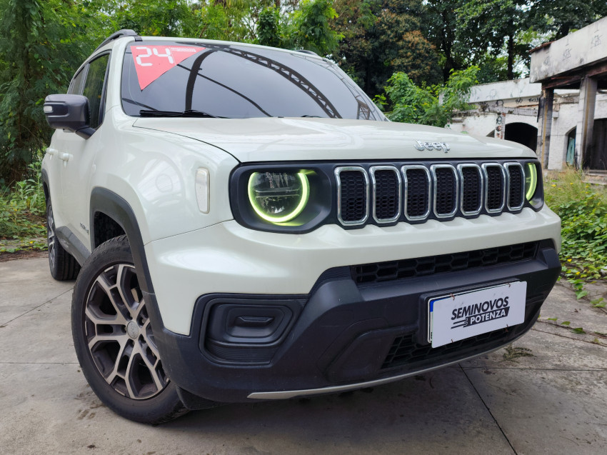 jeep renegade 1.3 t270 turbo flex longitude at6 23/24 seminovo
