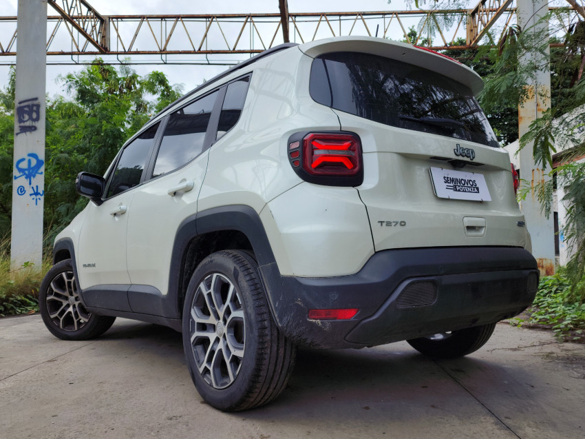 jeep renegade 1.3 t270 turbo flex longitude at6 23/24 seminovo4