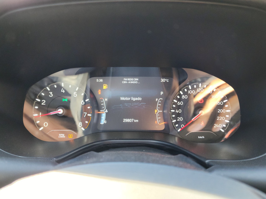 jeep compass 1.3 t270 turbo flex sport at6 24/24 seminovo9