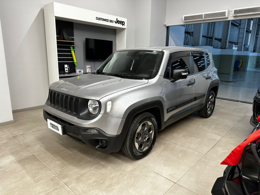 renegade jeep automatico completo super novo prata billet 2020 4x21