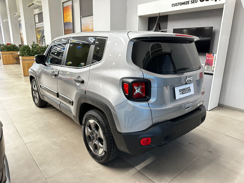 renegade jeep automatico completo super novo prata billet 2020 4x23
