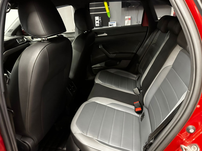volkswagen nivus highline turbo 200 tsi revisado vermelho metalico automatico super novo9