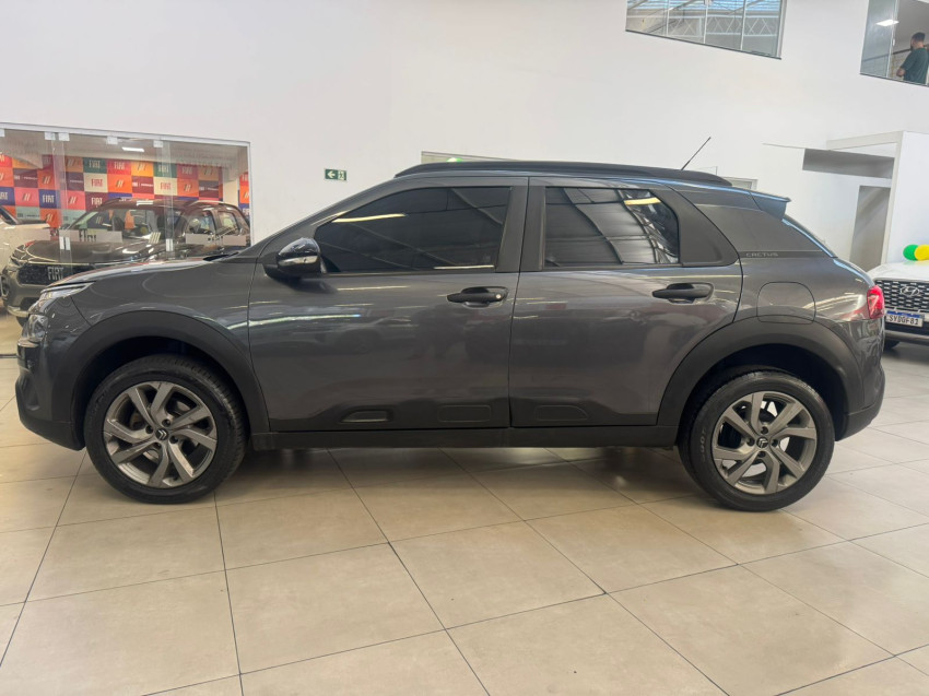 citroen c4 cactus 1.6 vti 120 flex feel pack eat6 22/22 seminovo4