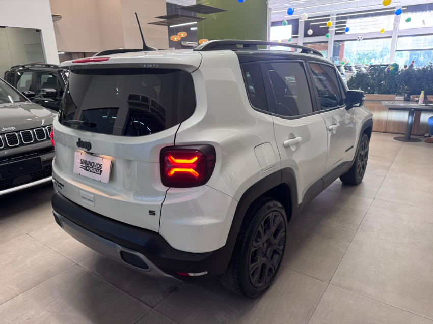 jeep renegade s turbo 4x4 flex automatico com teto solar t270 baixa km de garagem muito novo4