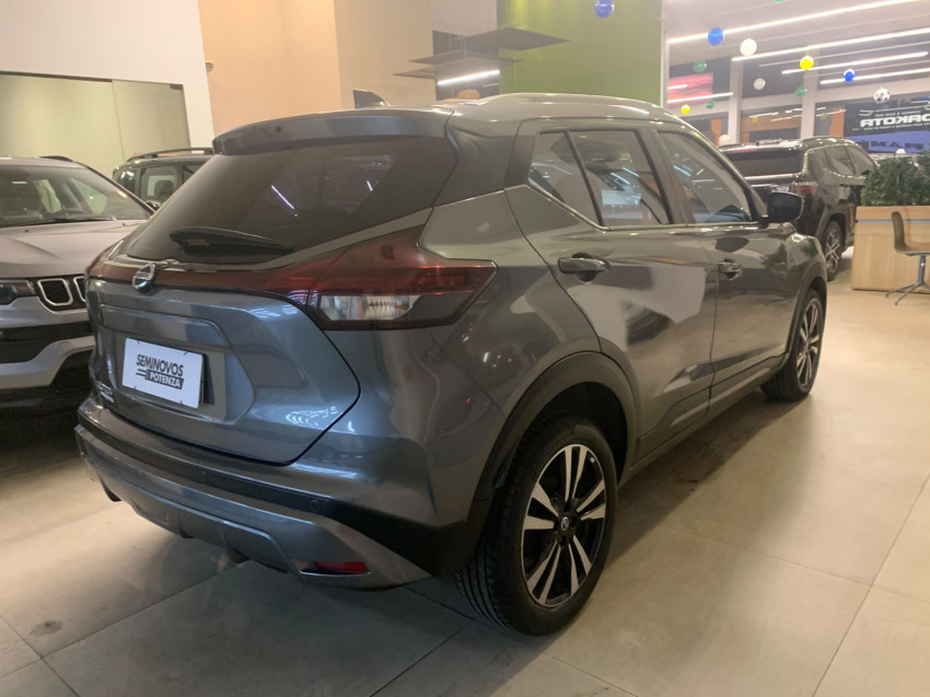 nissan kicks advanced xtronic cambio automatico flex motor 1.6 baixa km revisado e periciado3