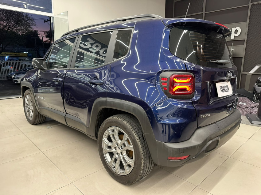 jeep renegade 1.3 t270 turbo flex longitude at6 24/25 seminovo5