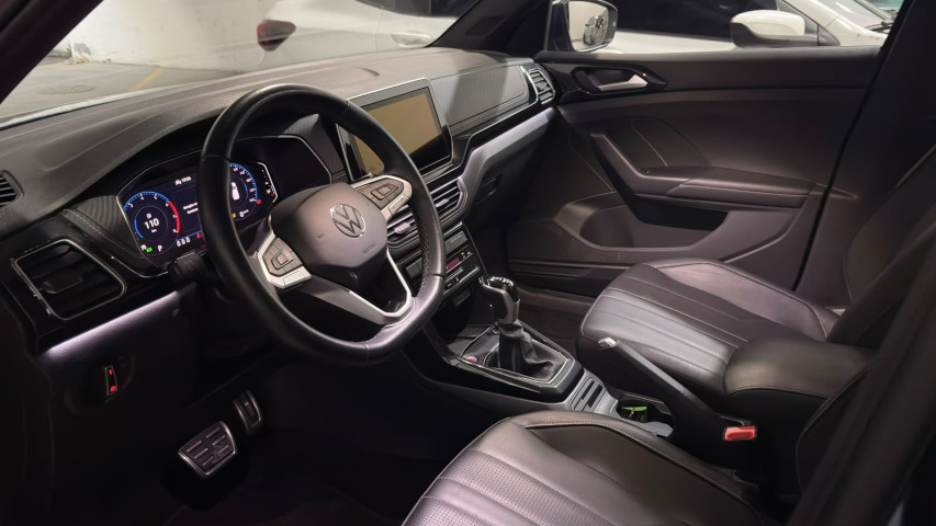 volkswagen t-cross 1.4 250 tsi total flex highline at 24/25 seminovo7