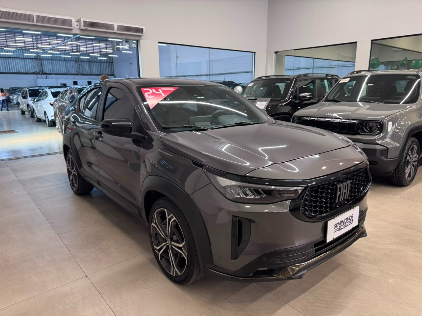 fiat fastback impetus 200 turbo cinza ano 2024 revisado muito novo0