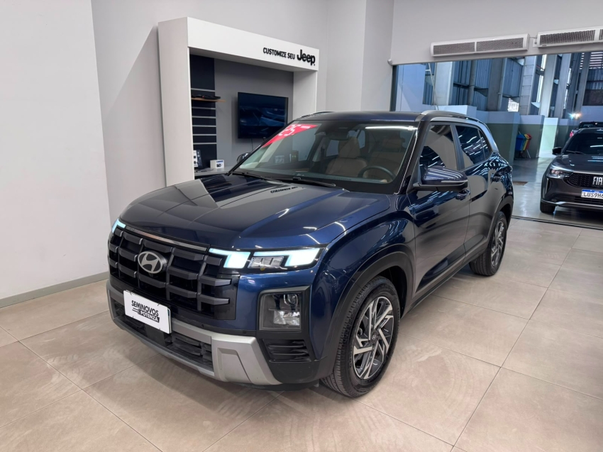 creta turbo platinum hyundai automatico com teto solar baixa km muito novo revisado1
