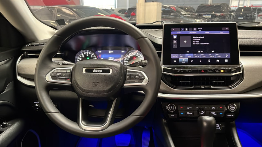 jeep compass 1.3 t270 turbo flex longitude at6 23/23 seminovo8