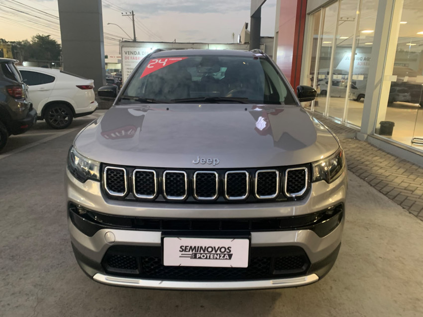 jeep compass 1.3 t270 turbo flex longitude at6 23/24 seminovo1