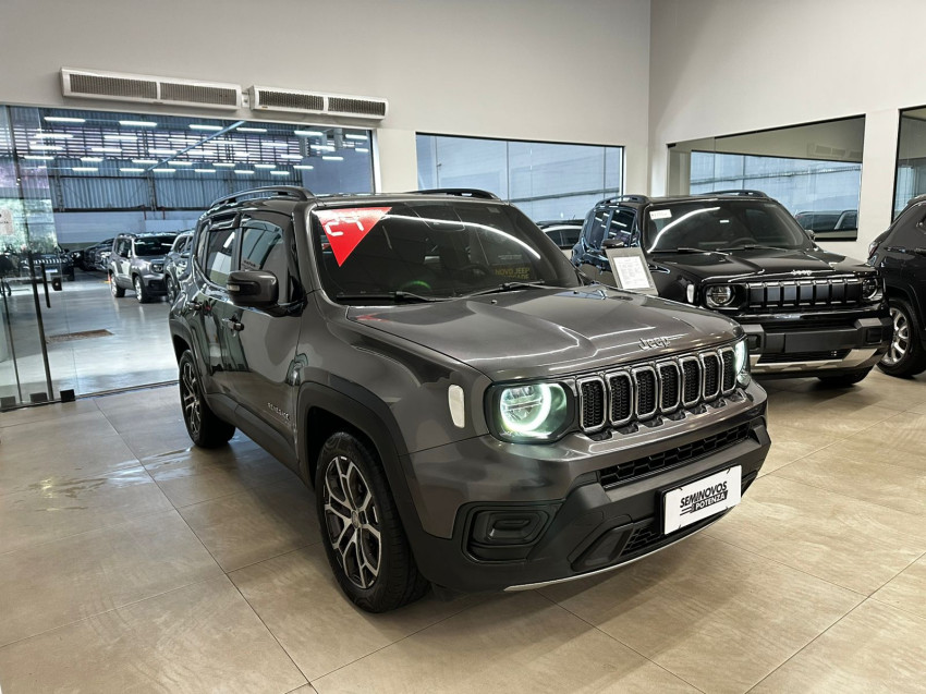 jeep renegade 1.3 t270 turbo flex longitude at6 23/24 seminovo0