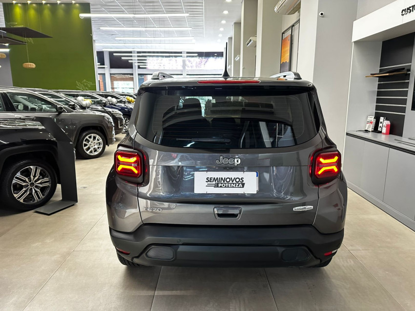 jeep renegade 1.3 t270 turbo flex longitude at6 23/24 seminovo4