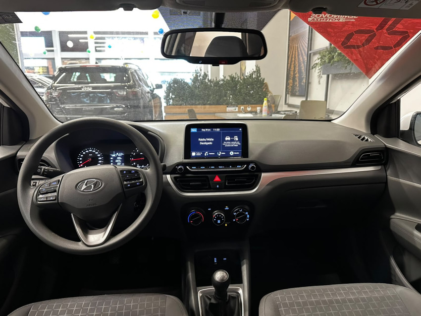 hyundai hb20 sedan s motor 1.0 cambio manual baixa km revisado6