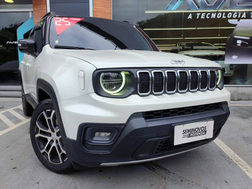 jeep renegade 1.3 t270 turbo flex longitude at6 25/26 seminovo0