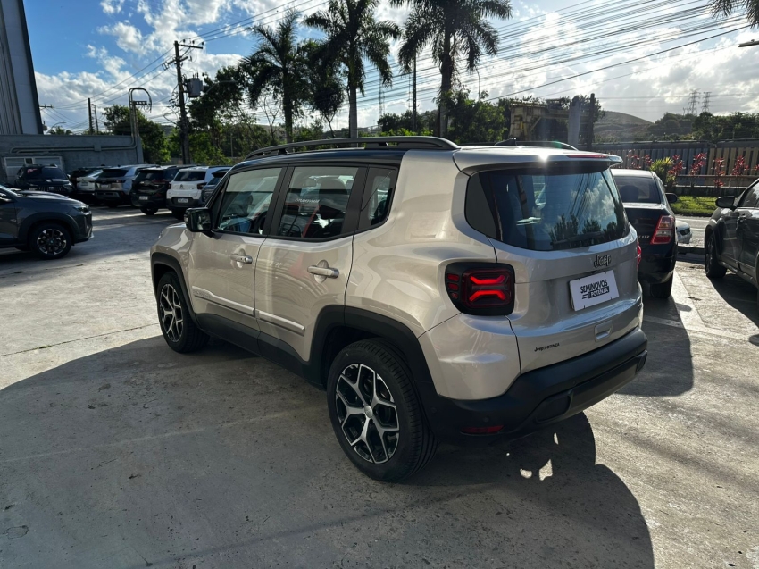 jeep renegade 1.3 t270 turbo flex sahara at6 25/26 seminovo5