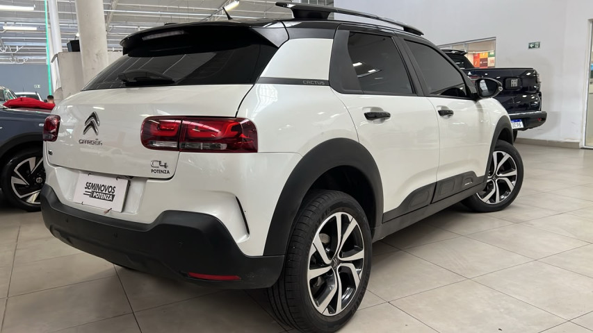 citroen c4 cactus 1.6 thp flex shine pack eat6 19/19 seminovo4