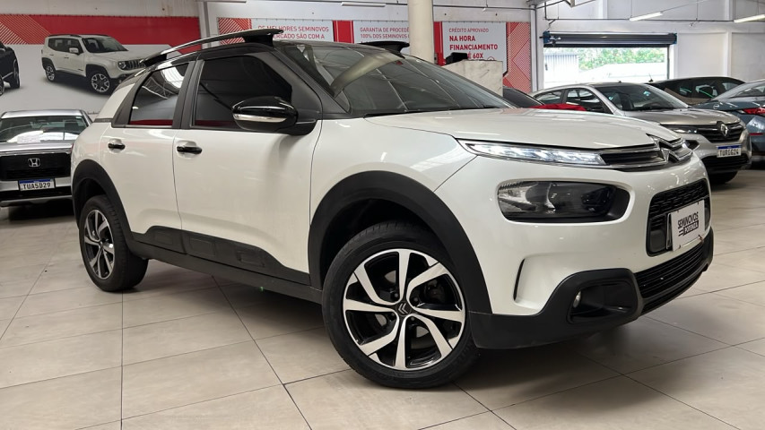 citroen c4 cactus 1.6 thp flex shine pack eat6 19/19 seminovo2