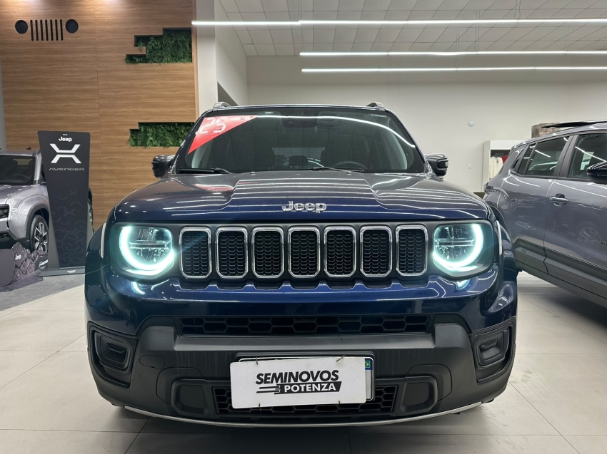 jeep renegade 1.3 t270 turbo flex longitude at6 24/25 seminnovo1