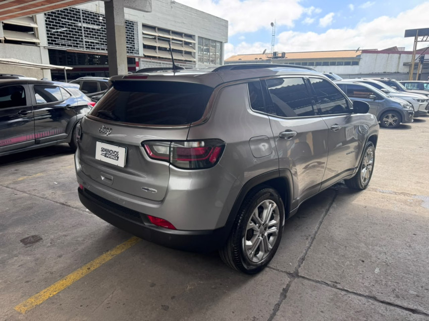 JEEP COMPASS 1.3 T270 TURBO FLEX LONGITUDE AT6 22/22 SEMINOVO3