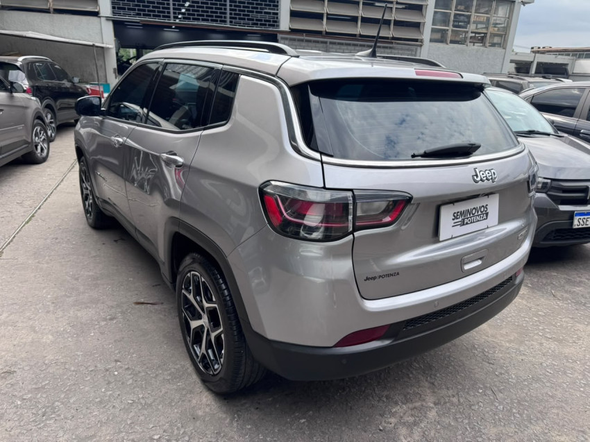 JEEP COMPASS 1.3 T270 TURBO FLEX LONGITUDE AT6 25/26 SEMINOVO3