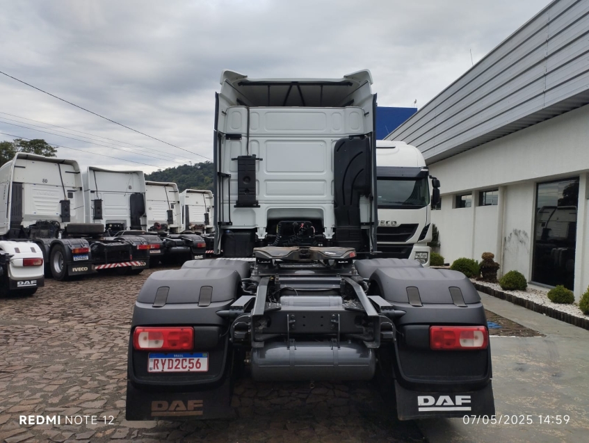daf xf fts sc comfort d2,85 td520+370l 480hp diesel 2p automatico 20233