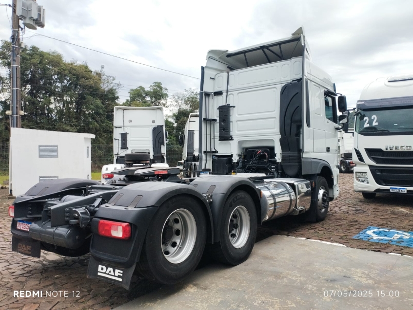 daf xf fts sc comfort d2,85 td520+370l 480hp diesel 2p automatico 20234